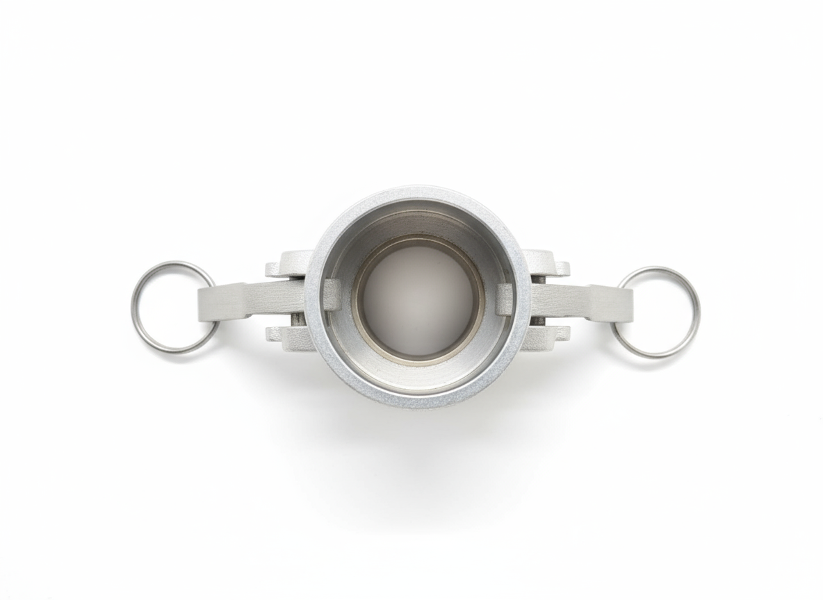 1" Stainless Steel Camlock Coupling – Type D, Female - Image 2